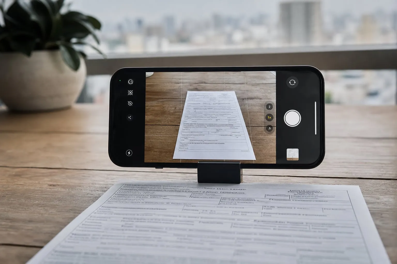 Como fotografar documentos com celular sem cortar bordas