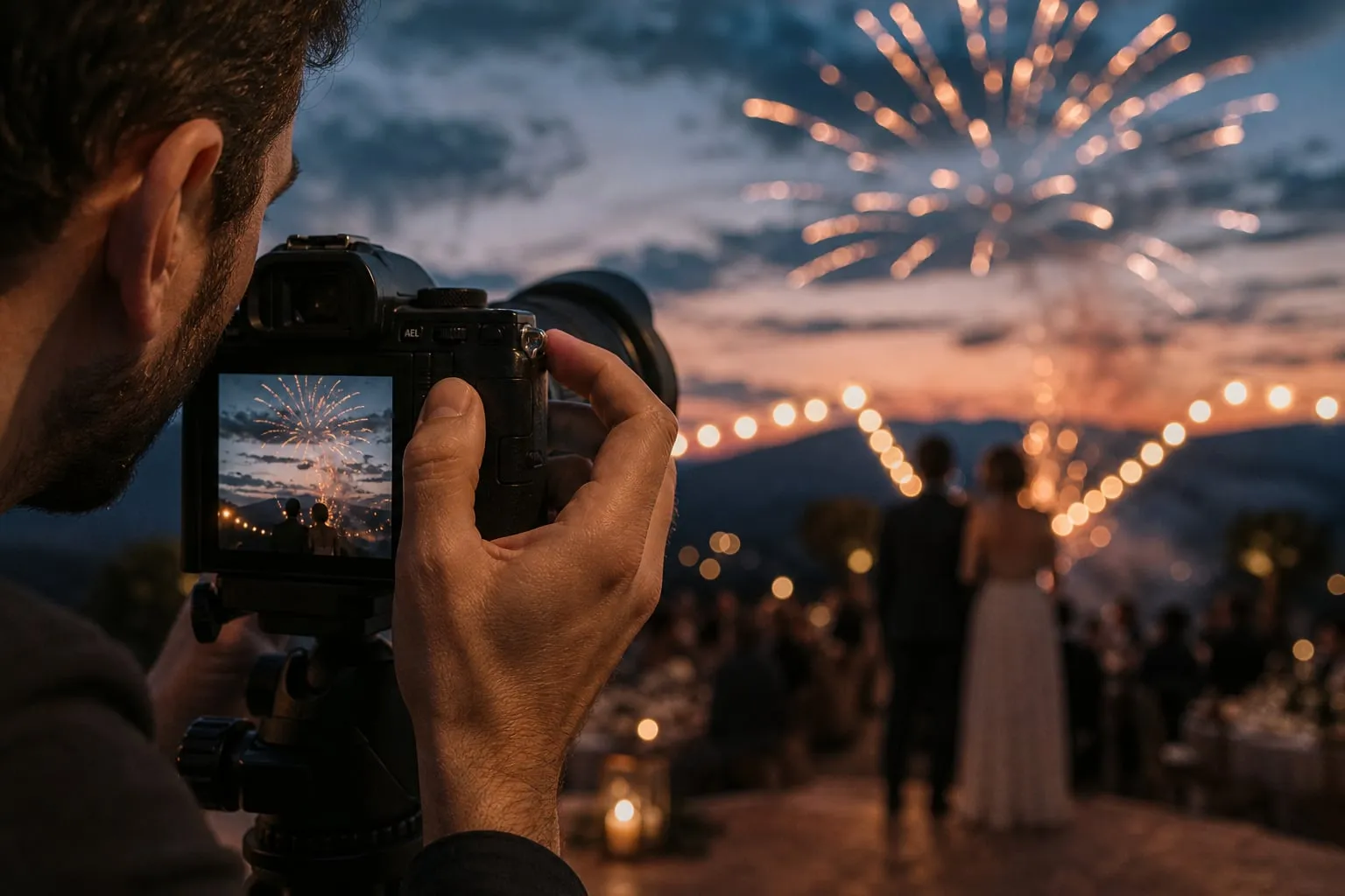 Como fotografar fogos de artifício sem perder o ambiente
