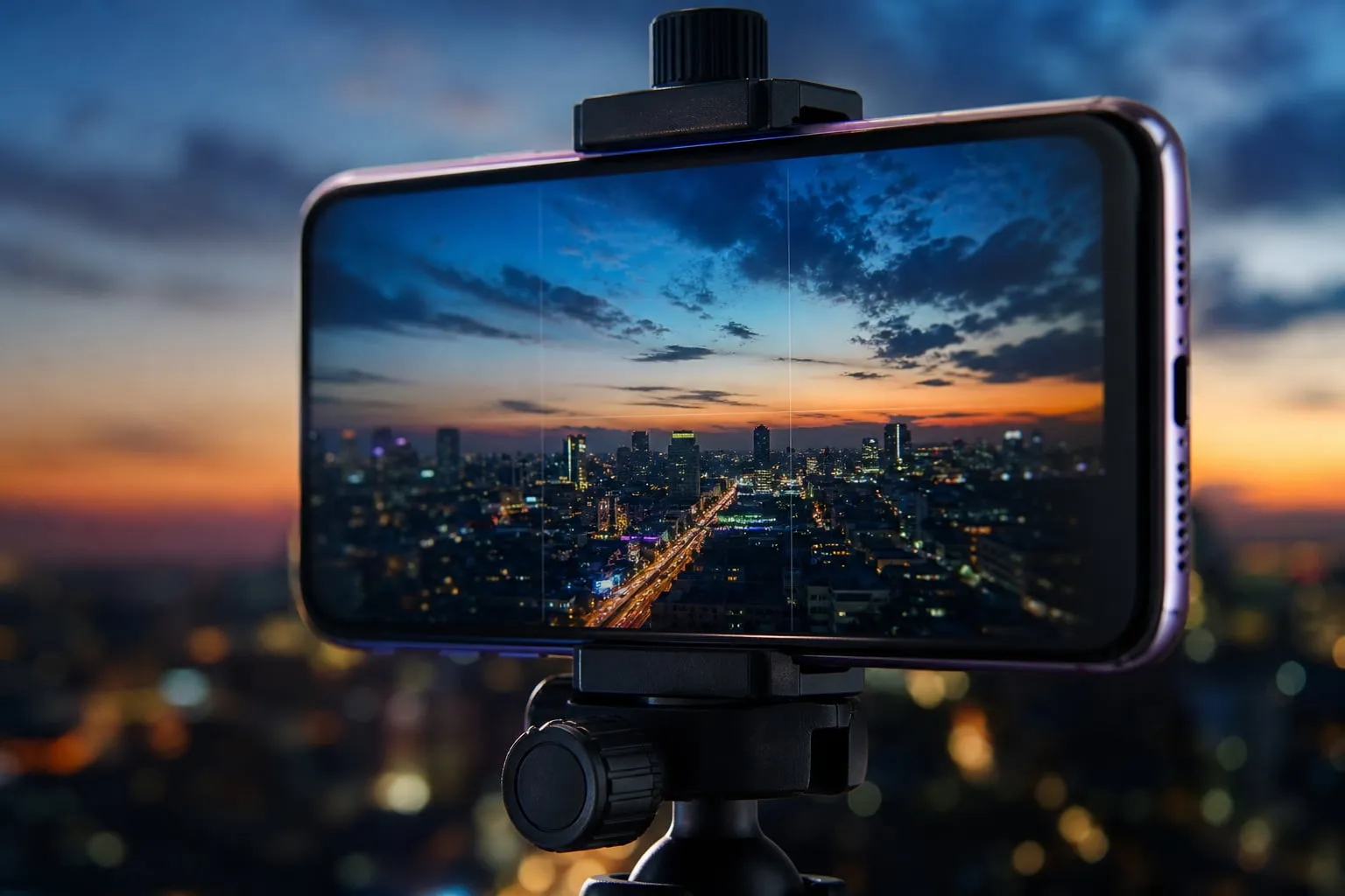 Como gravar timelapse no celular sem brilho entre frames