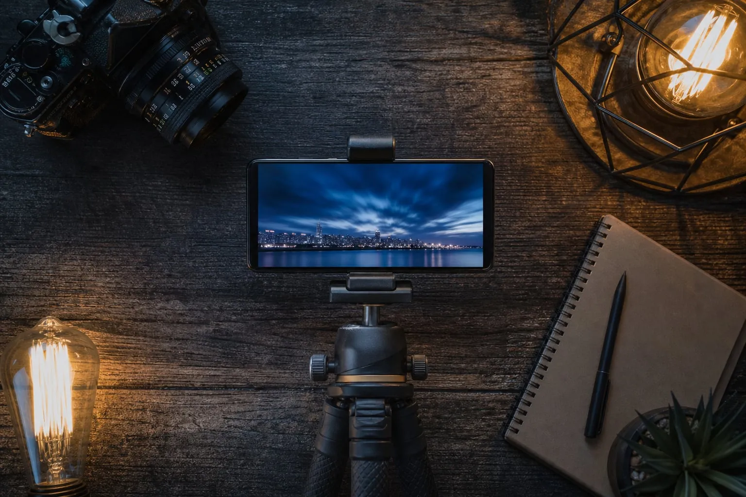 Como fazer timelapse com celular sem brilho irregular
