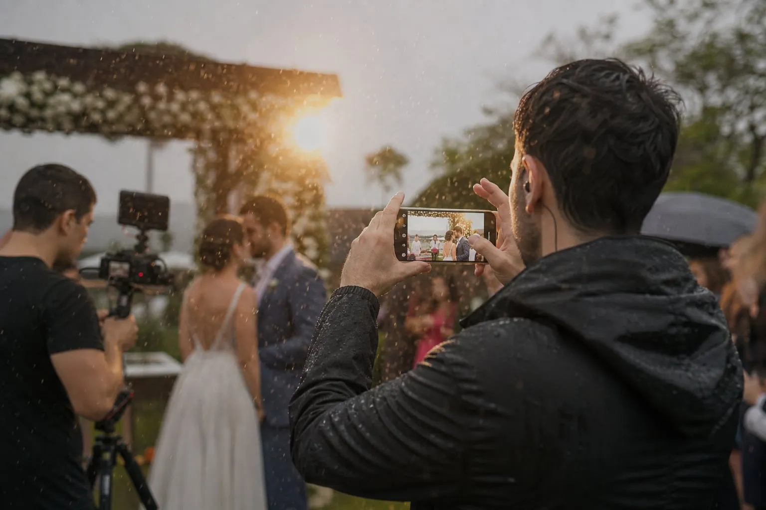 Como fotografar chuva com celular e fazer gotas aparecerem