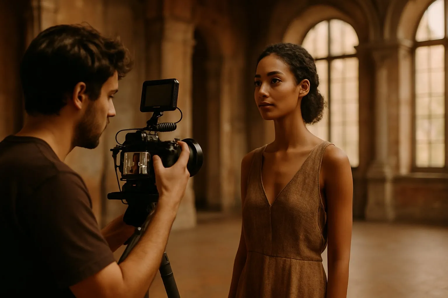 Filmando moda sustentável em espaços culturais de SP