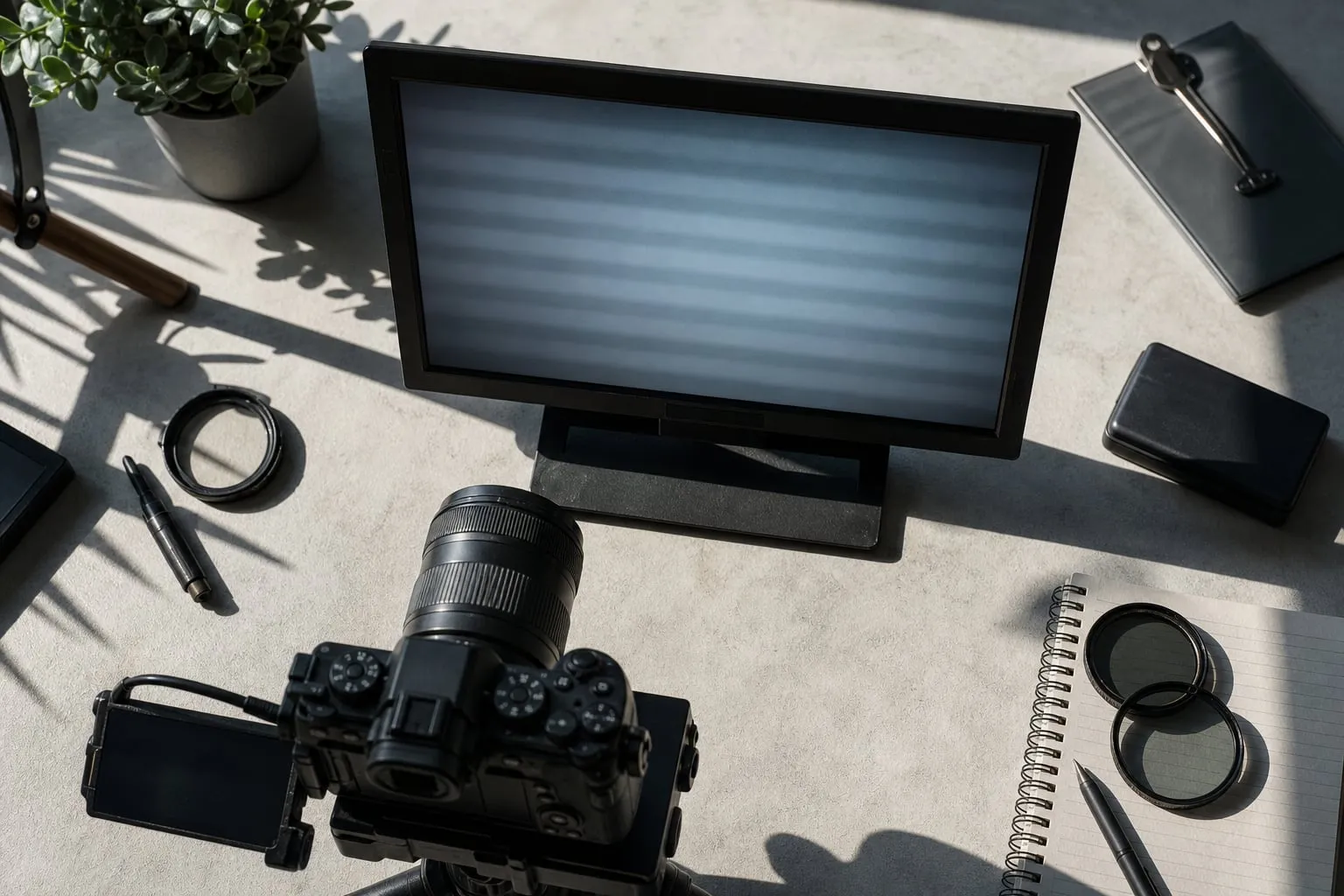 Como filmar monitor sem flicker: ajuste fino na câmera