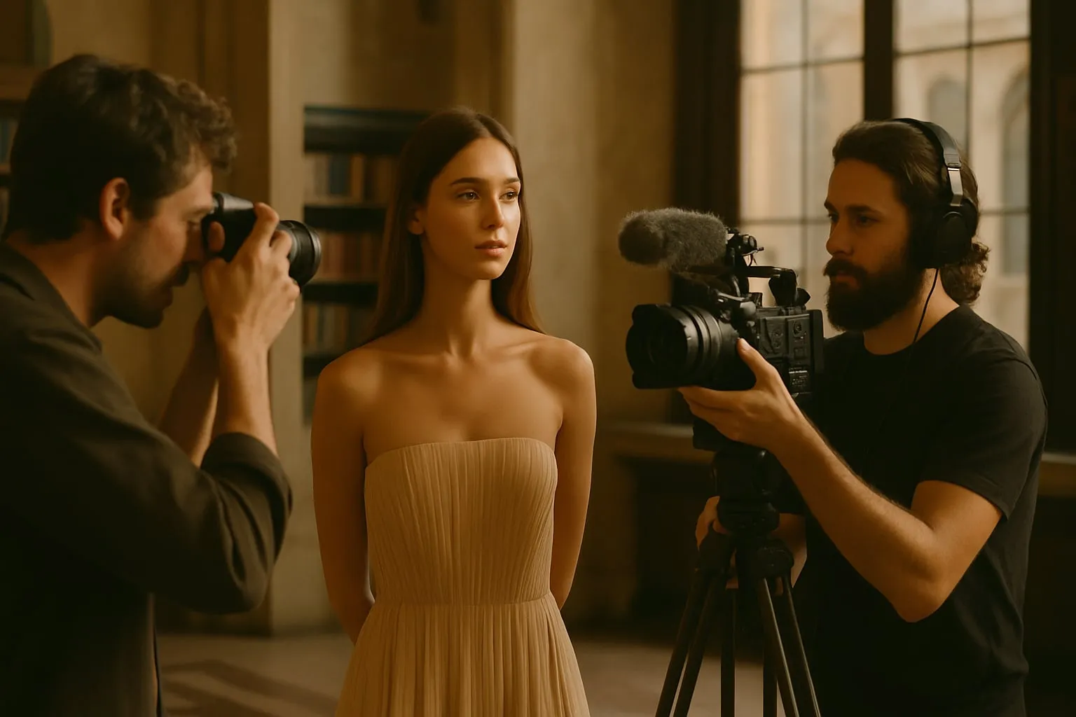 Fotografar moda em espaços culturais com Localcine