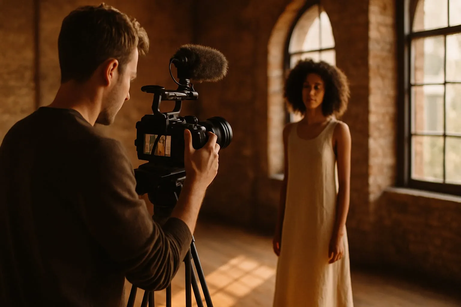 Filmagem moda sustentável: gravar em espaços culturais locais